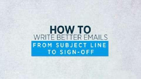 How To Write Better Emails