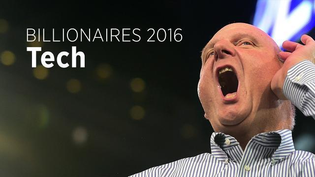 Billionaires 2016: Tech's Top Performers