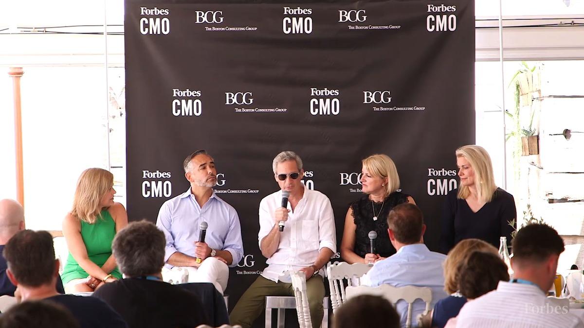 The World's Most Influential CMOs Panel | Forbes CMO Cannes 2018