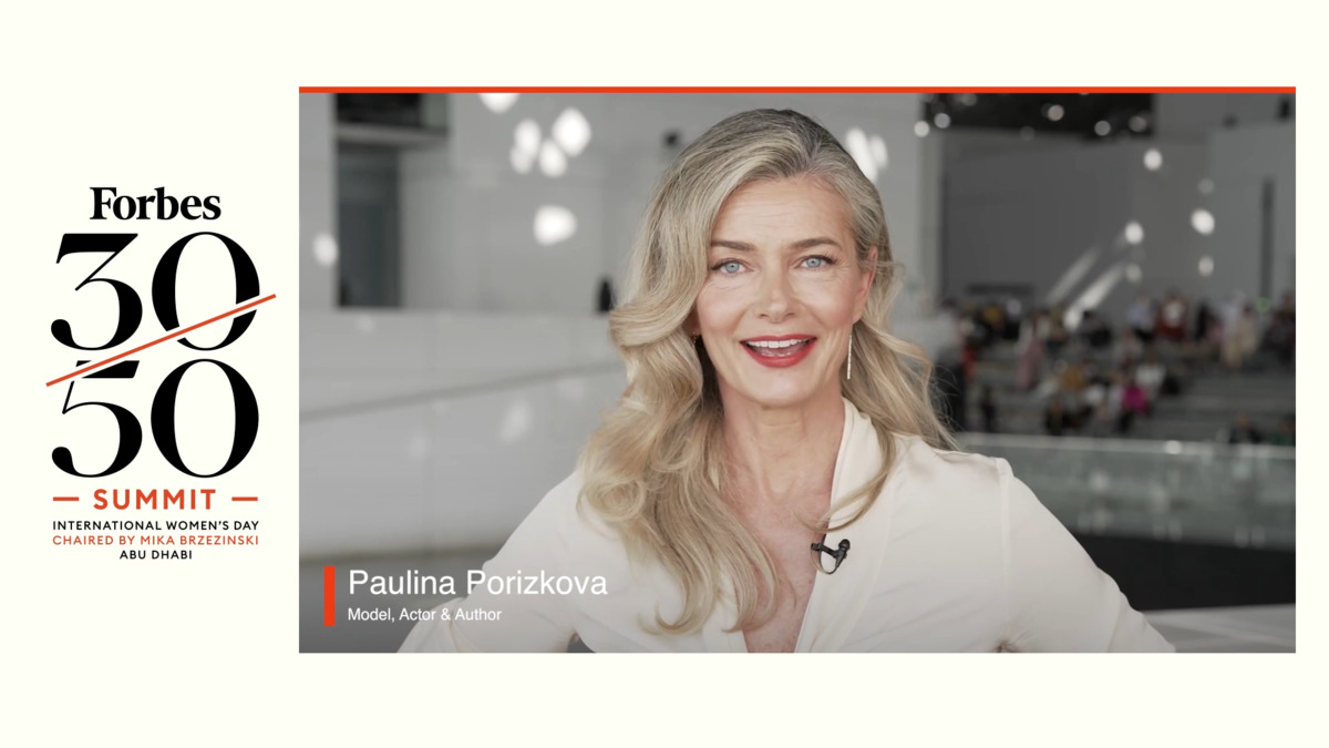 Paulina Porizkova | 30/50 Summit Teach And Learn