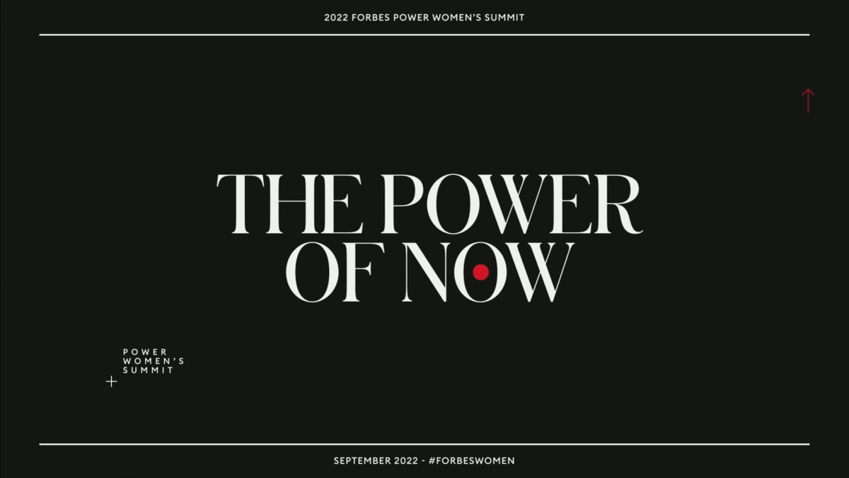 2022 Forbes Power Women's Summit 